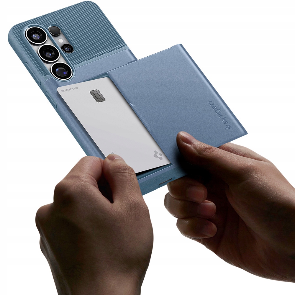 Pouzdro Spigen pro Galaxy S26 Ultra, hybridní zadní kryt, obal stojánek, odolné