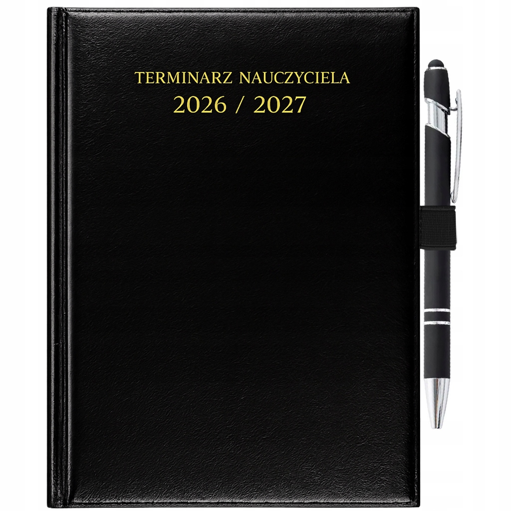 Kalendarz Nauczycielski Terminarz 2026/2027 Długopis Na Dzień Nauczyciela