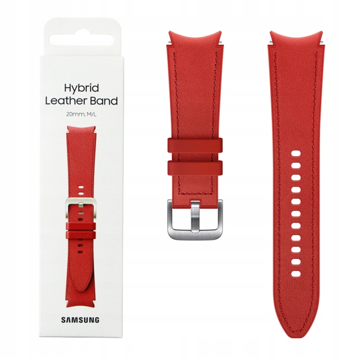 

Samsung Watch 4 5 Pasek Hybrid Leather Band 20mm
