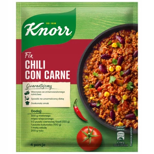 FIX KNORR CHILI CON CARNE