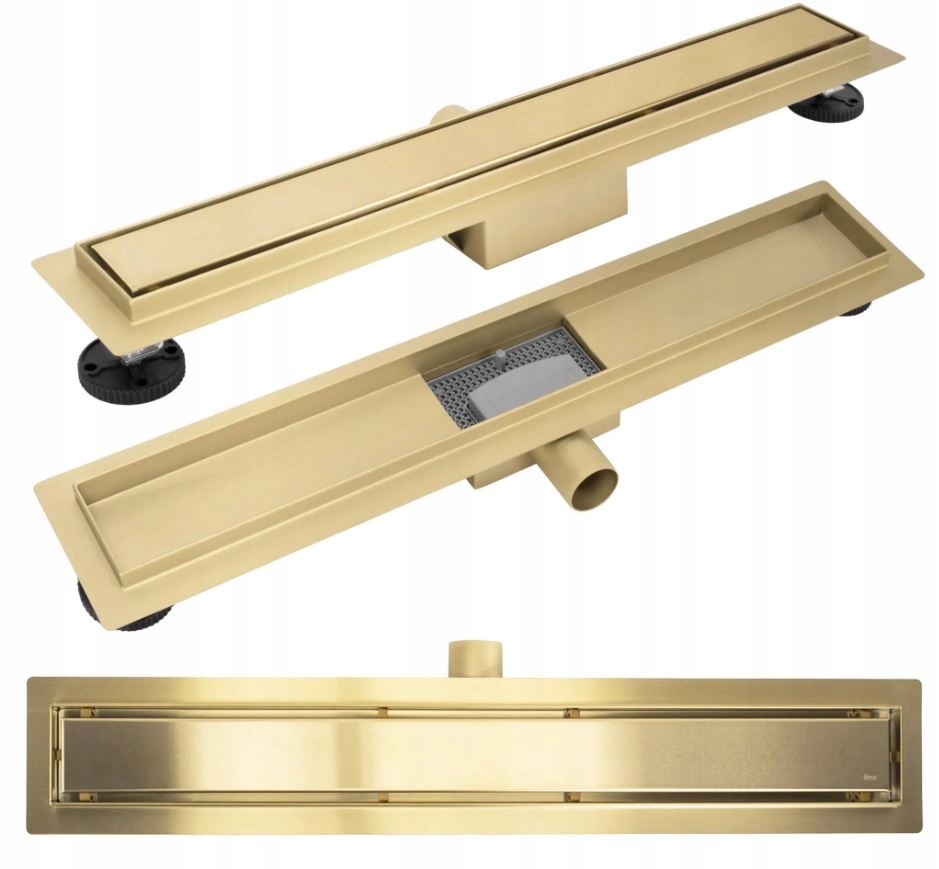 Odtok Neox Zlatý Kartáčovaný 900 Rea