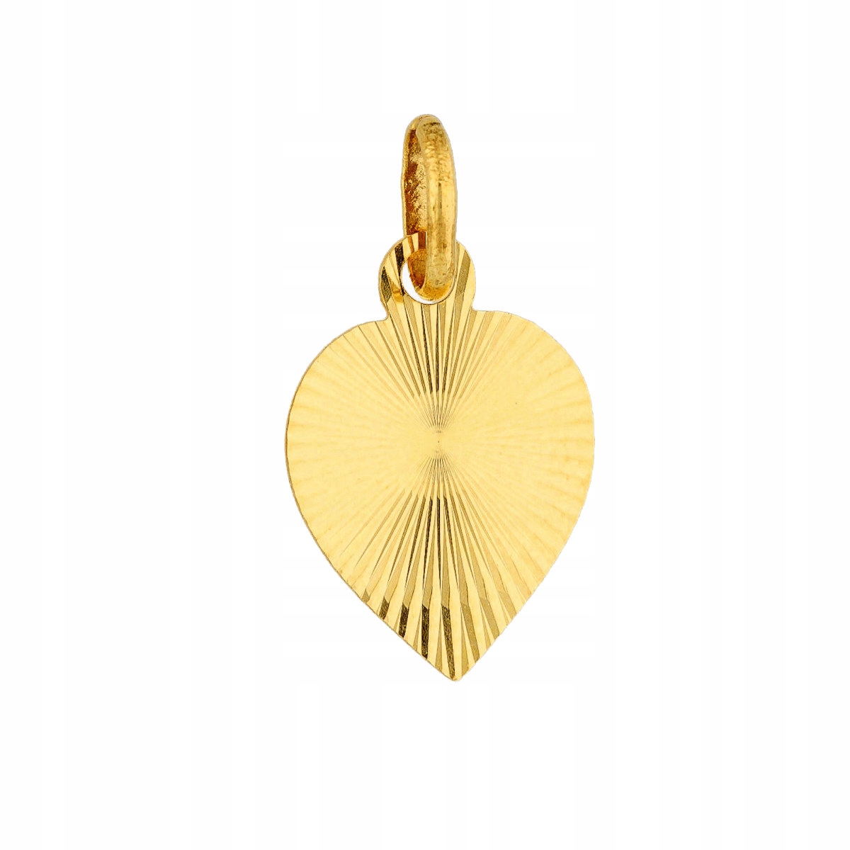 Zlatý přívěsek srdce paprsky Zlato 585 0.43 g