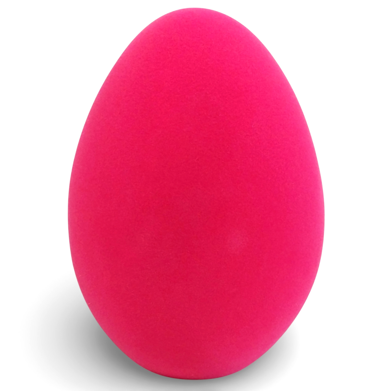 Vajíčko Velikonoční Růžové Flokované Velké Vajíčko 40 cm Dekorativní Figurka