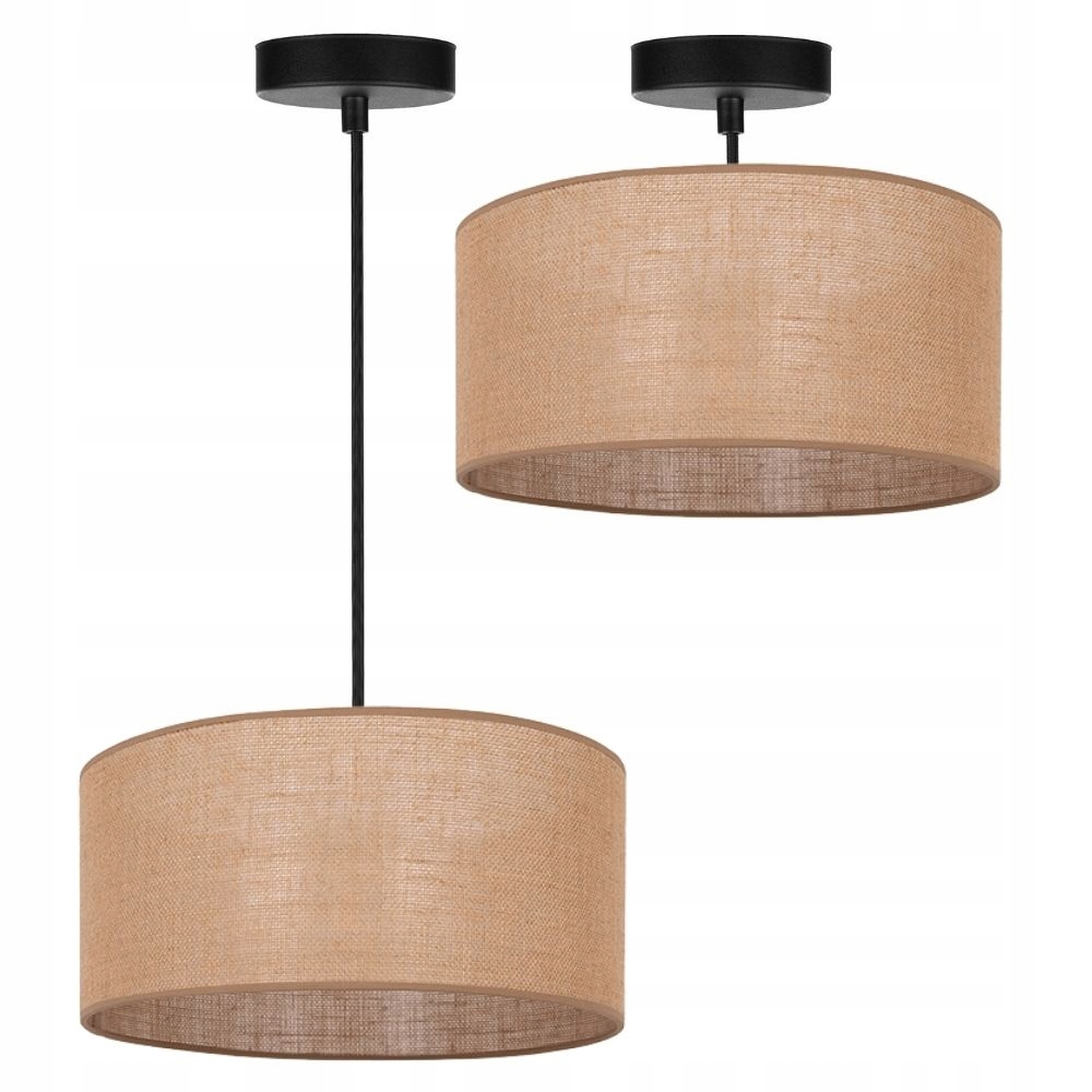 

Nowoczesna Boho Lampa Sufitowa Wisząca Juta 30CM