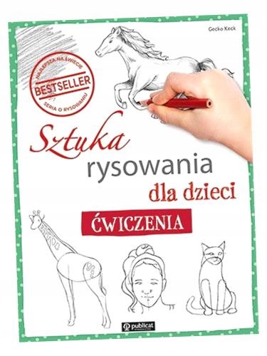 SZTUKA RYSOWANIA DLA DZIECI. ĆWICZENIA GECKO KECK