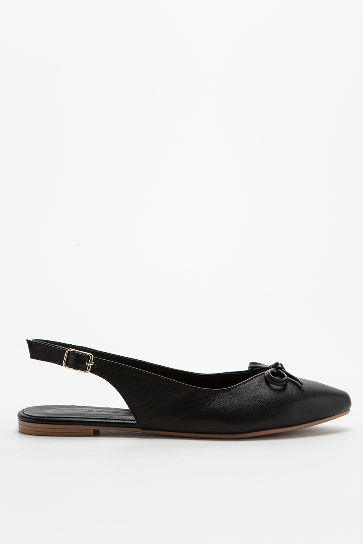 Dámské Baleríny Charles Footwear Jekatierina Ballerina Flat Black 36