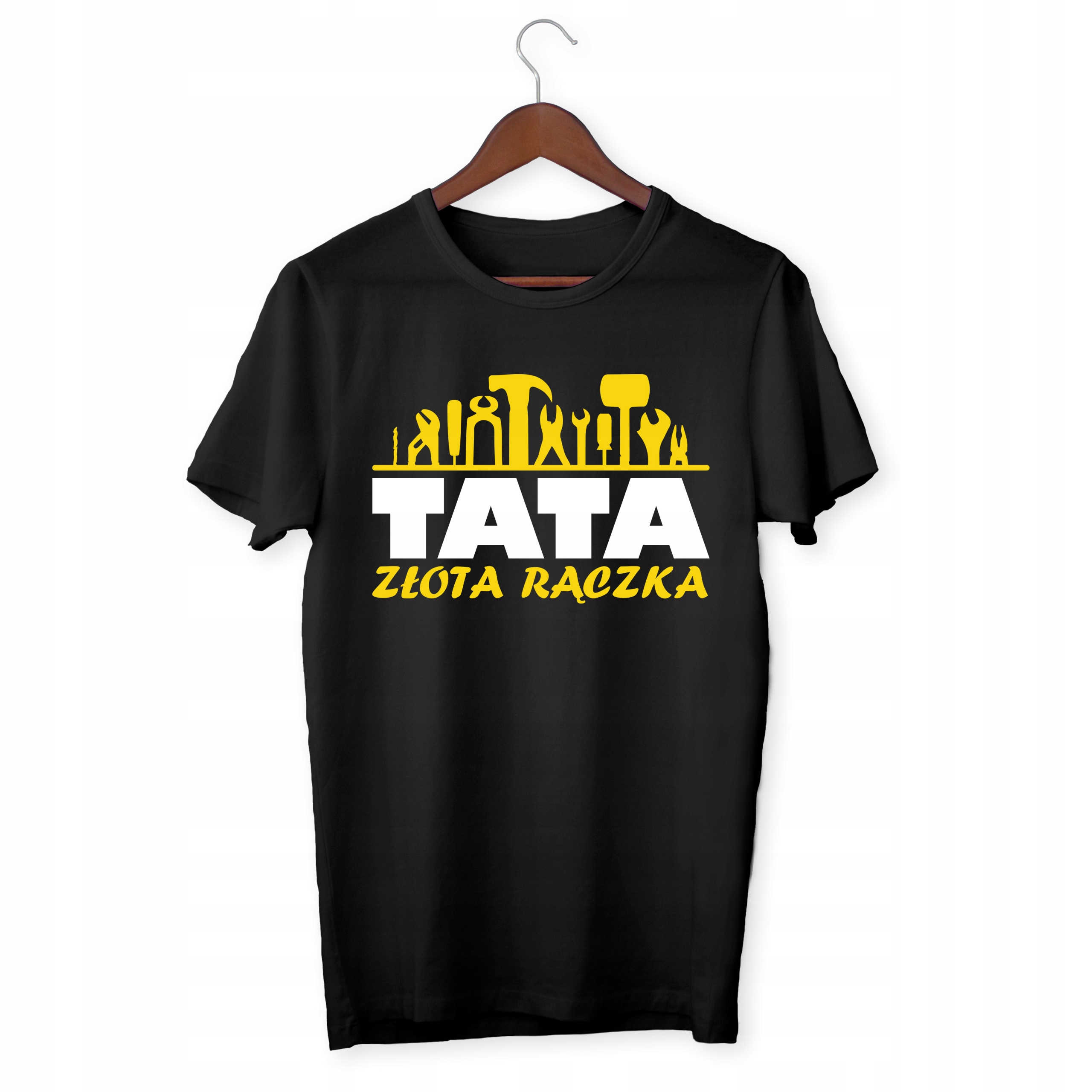 

Koszulka Tshirt Na Dzień Ojca Tata Złota Rączka