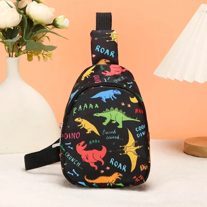 SHEIN CZARNA TOREBKA CROSSBODY WZÓR