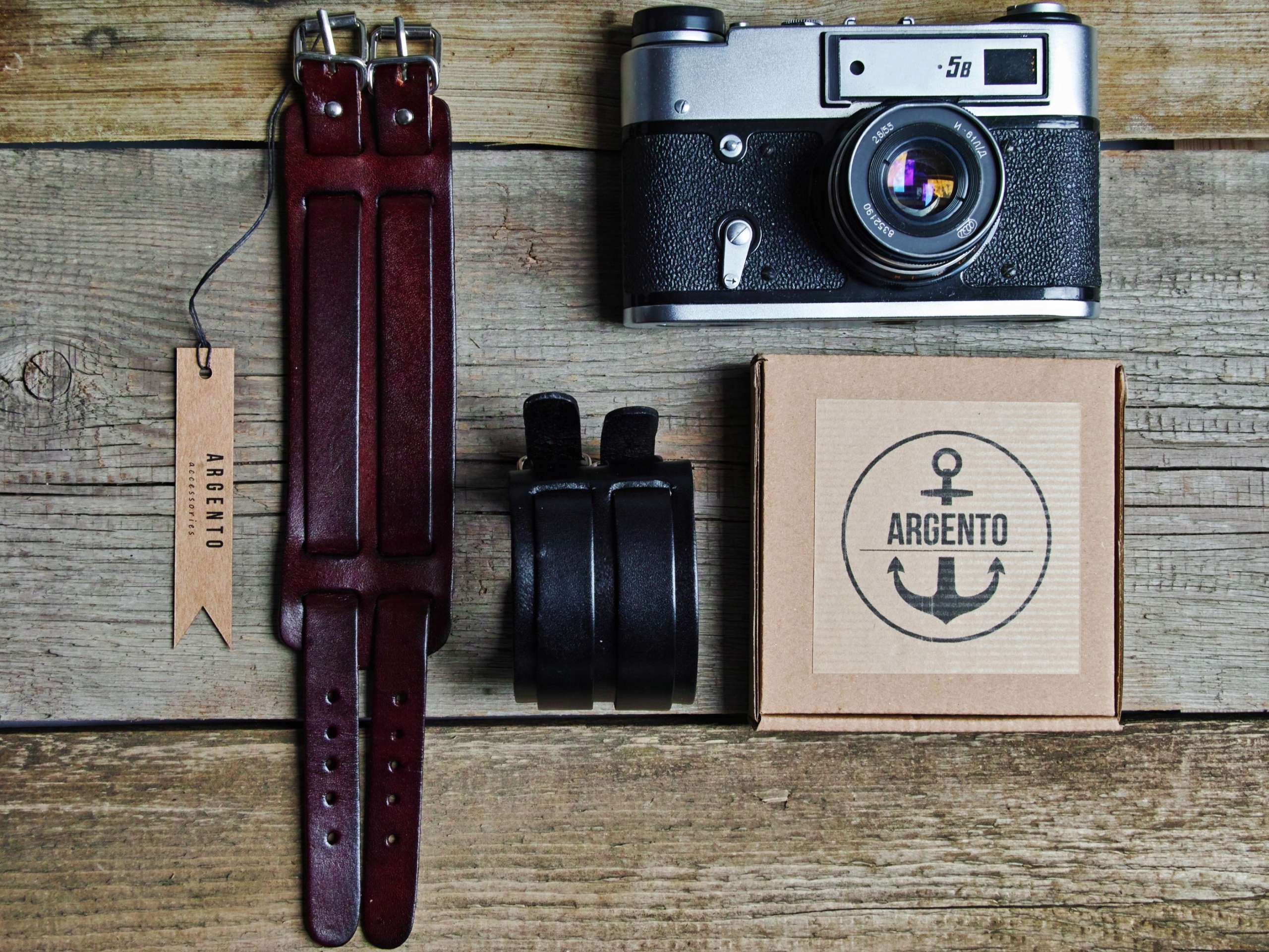 BRANSOLETKA MĘSKA SKÓRZANA PIESZCZOCHA BRĄZOWA Splot Inny splot