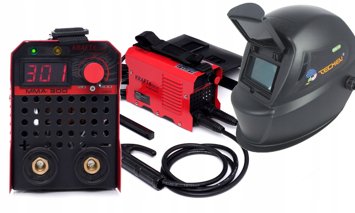 ИНВЕРТОРНЫЙ СВАРОЧНЫЙ АППАРАТ 300A IGBT TIG MMA KIT 230V