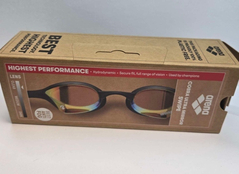 Okulary pływackie dla dorosłych Arena Cobra Ultra Swipe Mirror