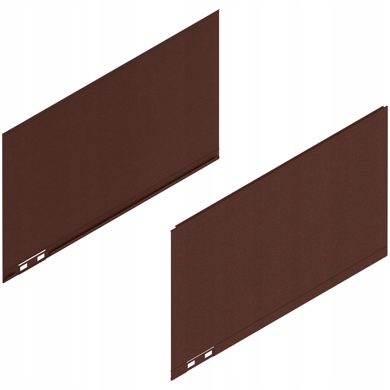 Blum 770F400AS Legrabox Dekorativní prvek h=241 mm délka=400 mm noble rust