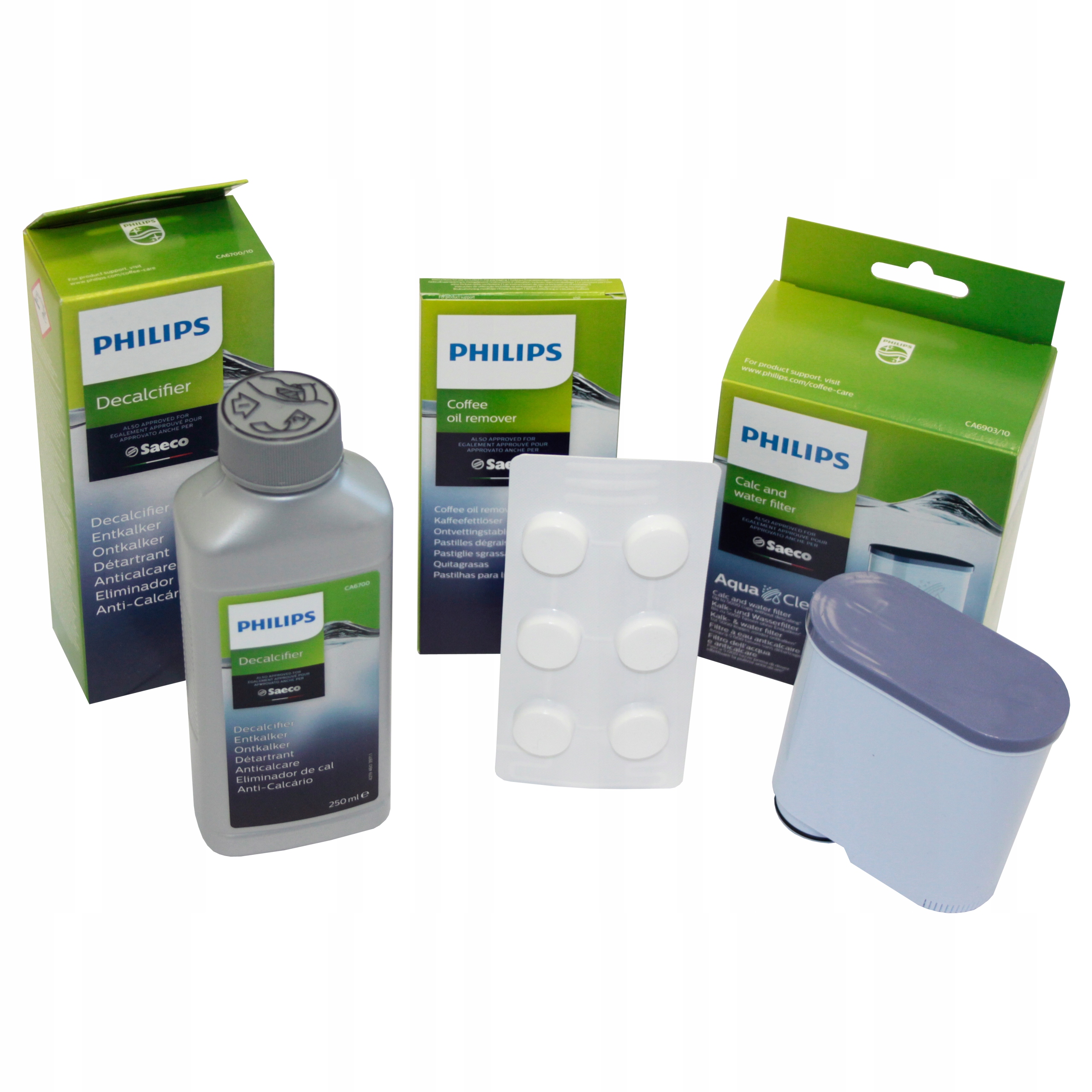 Filtr tablety, odvápňovač kávovaru Saeco