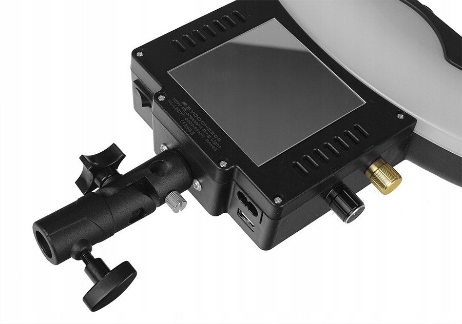 LAMPA PIERŚCIENIOWA LED RING SELFIE MAKIJAŻ 70W Źródło światła LED