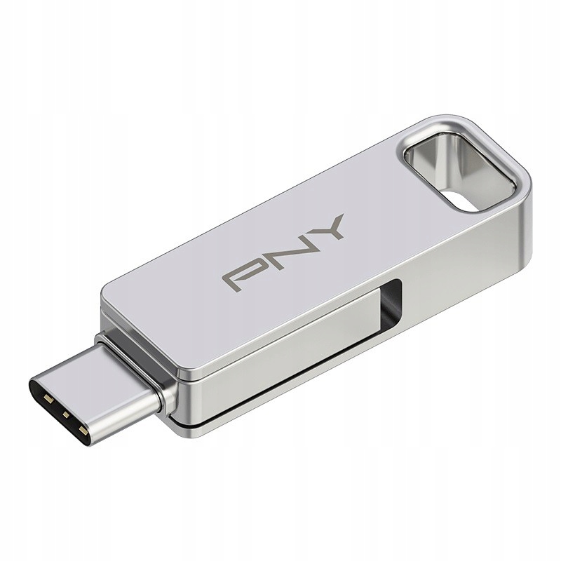 Pendrive 128GB USB 3.2 Duo-Link P-FDI128DULINKTYC Kolor srebrny