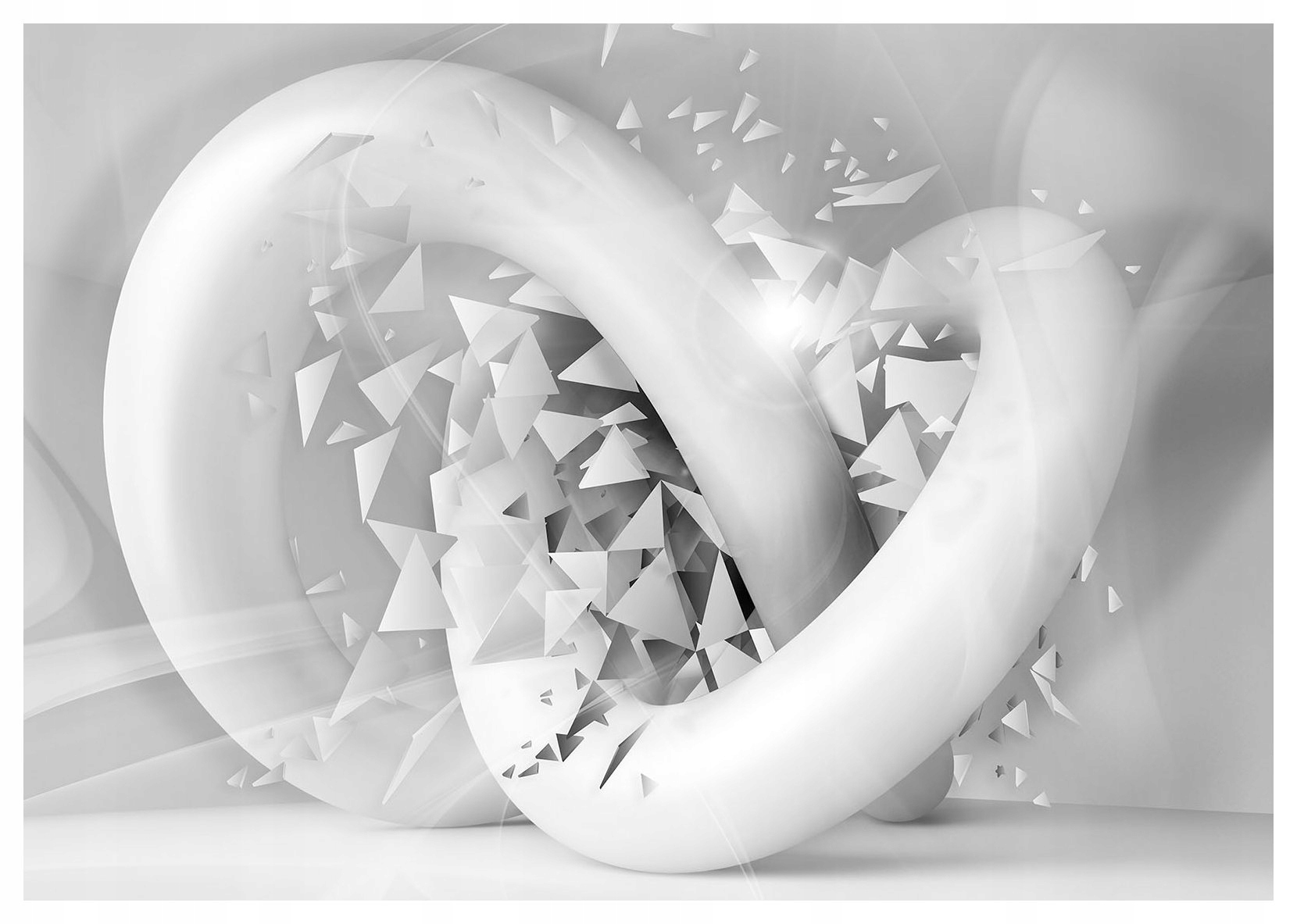 Fototapeta Geometrická smyčka abstrakce modernost 350x250 lepidlo