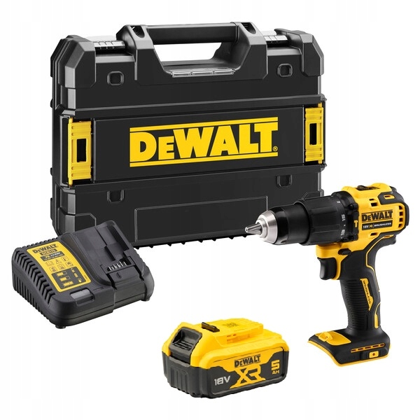 DCD709P1T Dewalt Aku Vrtačka Xr 18V S Příklepem 1X5AH A Nabíječkou
