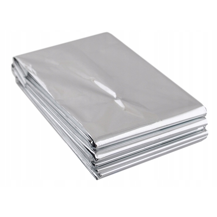 

Koc Termiczny Ratunkowy Folia Aluminiowa 130x210cm