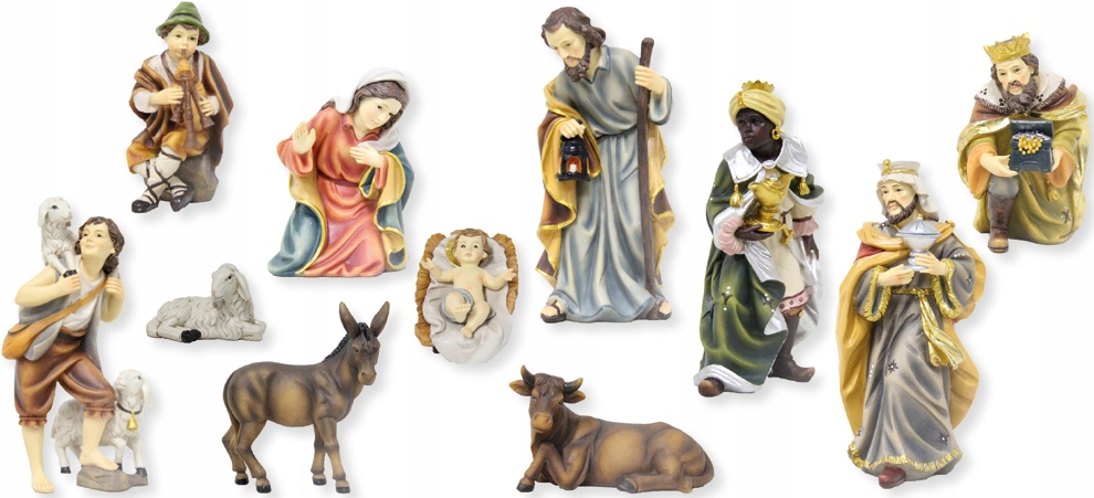 Figurky Figúrky do betlehemov max. 11 cm vysoké 11 prvkov Najkrajšie