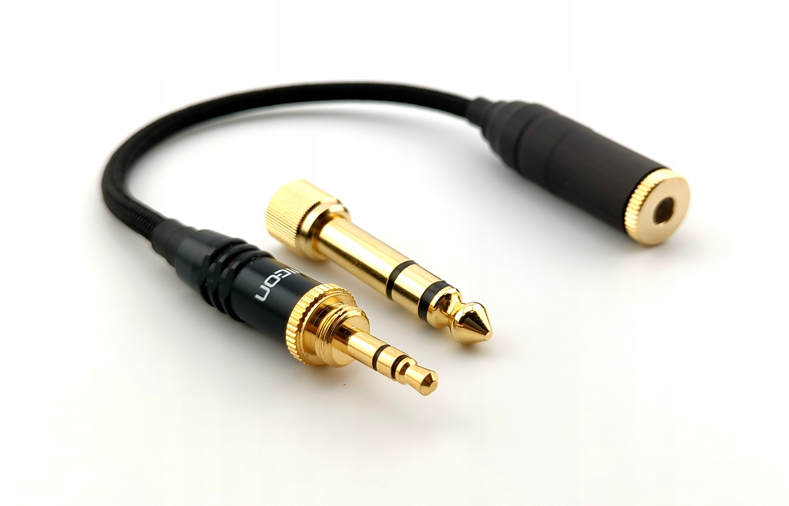 Vyvážený Adaptér 4,4 mm 3,5 mm 6,3 mm Hicon barevné opletení