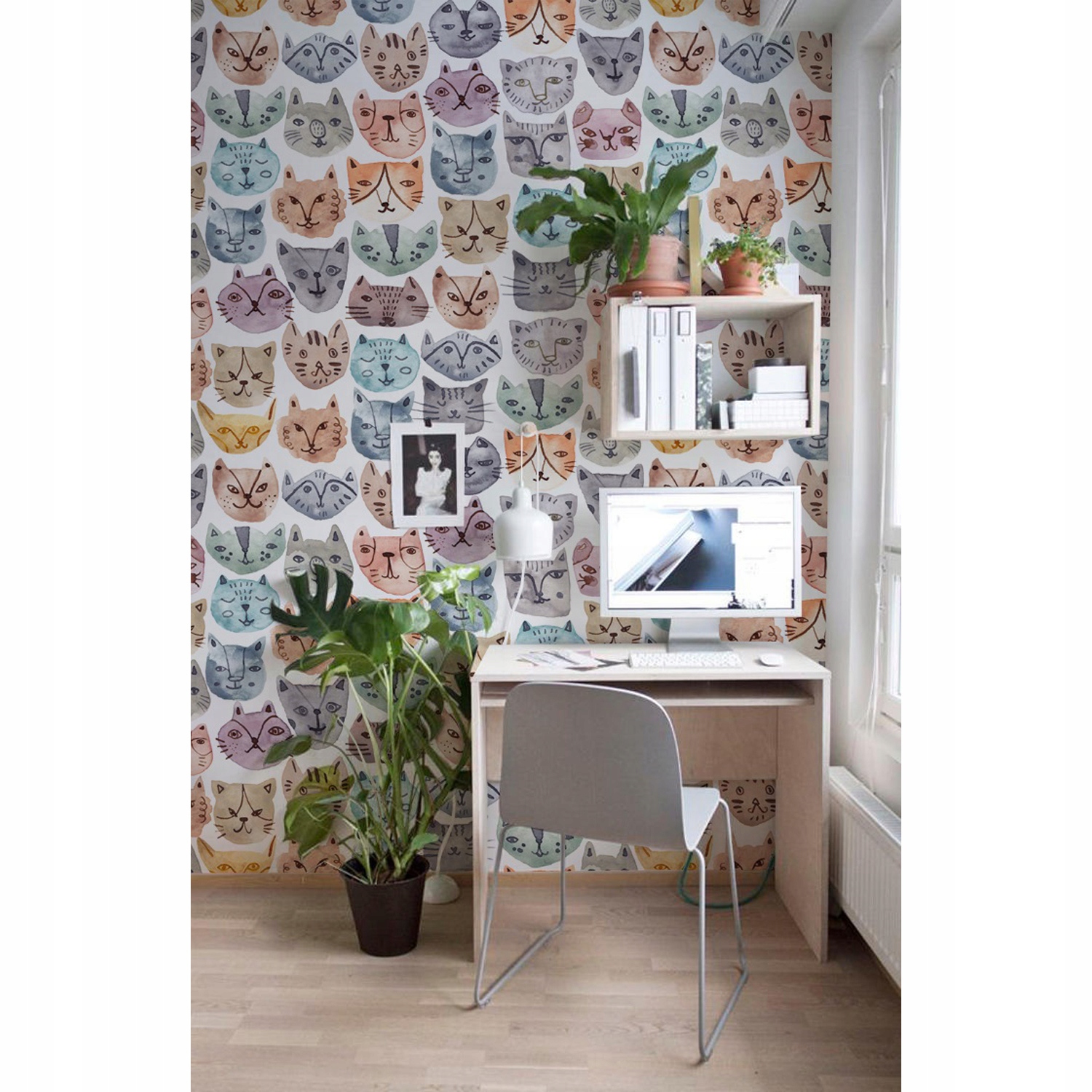 

Flizelina tapeta Śliczne koty 208x146 klej gratis