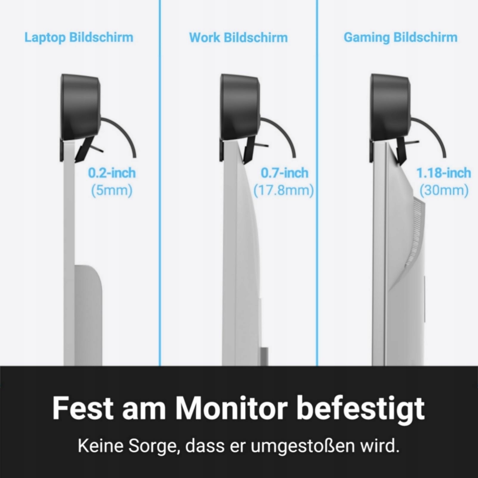 INWA Głośniki PC USB Do Monitora 10W HD Stereo Dla Laptopa i Telefonu — miniatura 7