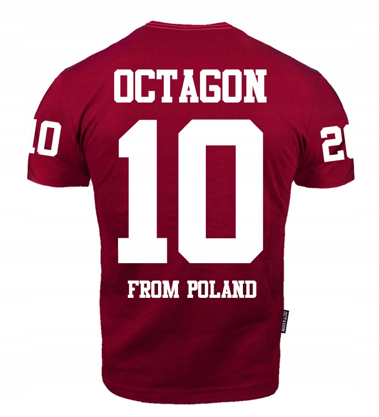 

T-shirt Octagon "10" burgund XL
