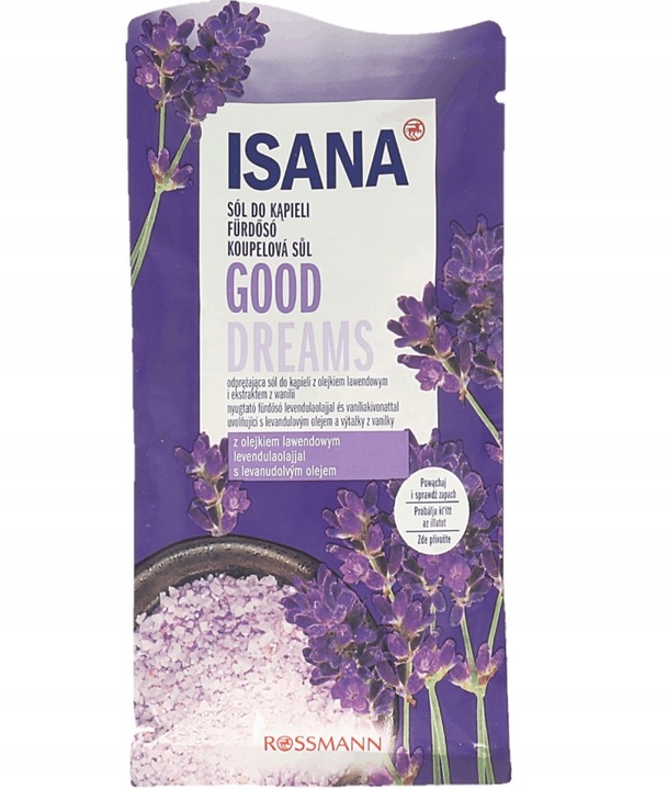 

Isana Sól do Kąpieli z olejkiem lawendowym 80g