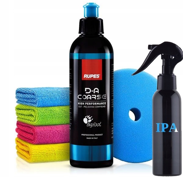 RUPES DA COARSE PASTA POLERSKA 250ml MOCNO ŚCIERNA Rodzaj polerowanie lakieru