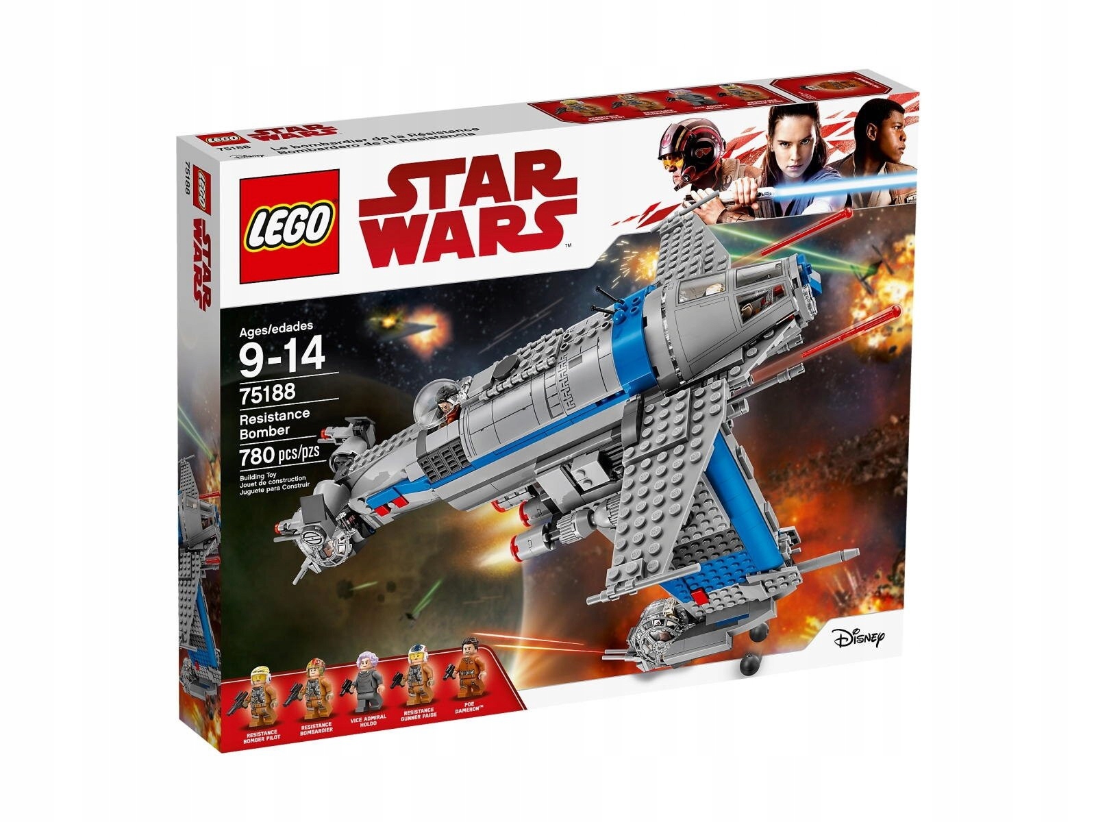 Lego Star Wars 75188 Bombardér Odboje Nové