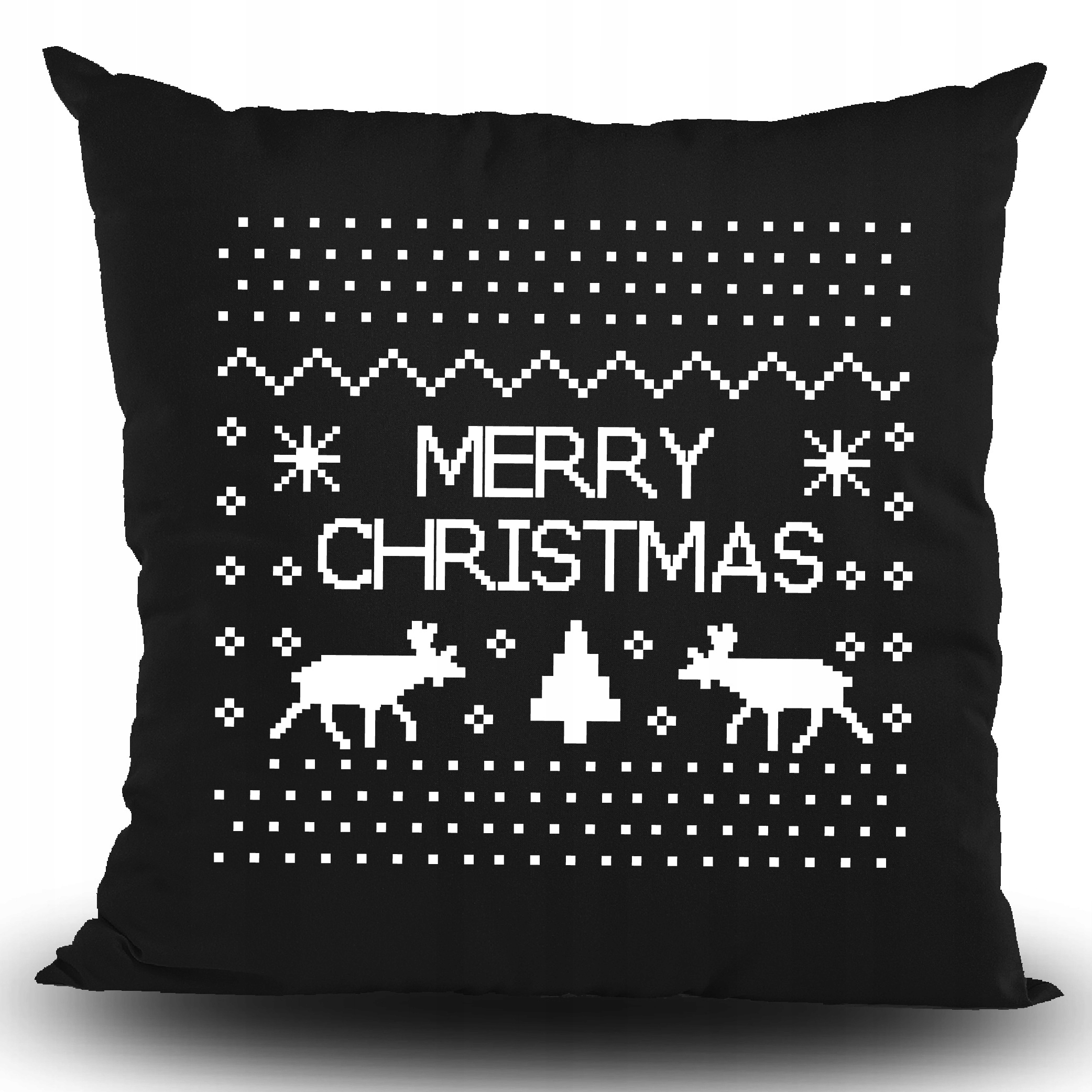 

Poduszka Świąteczna Merry Christmas Retro Sweter