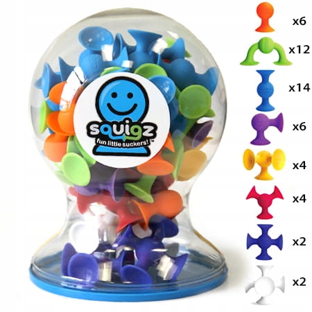 

Fat Brain Toy Klocki Przyssawki Squigz Delux