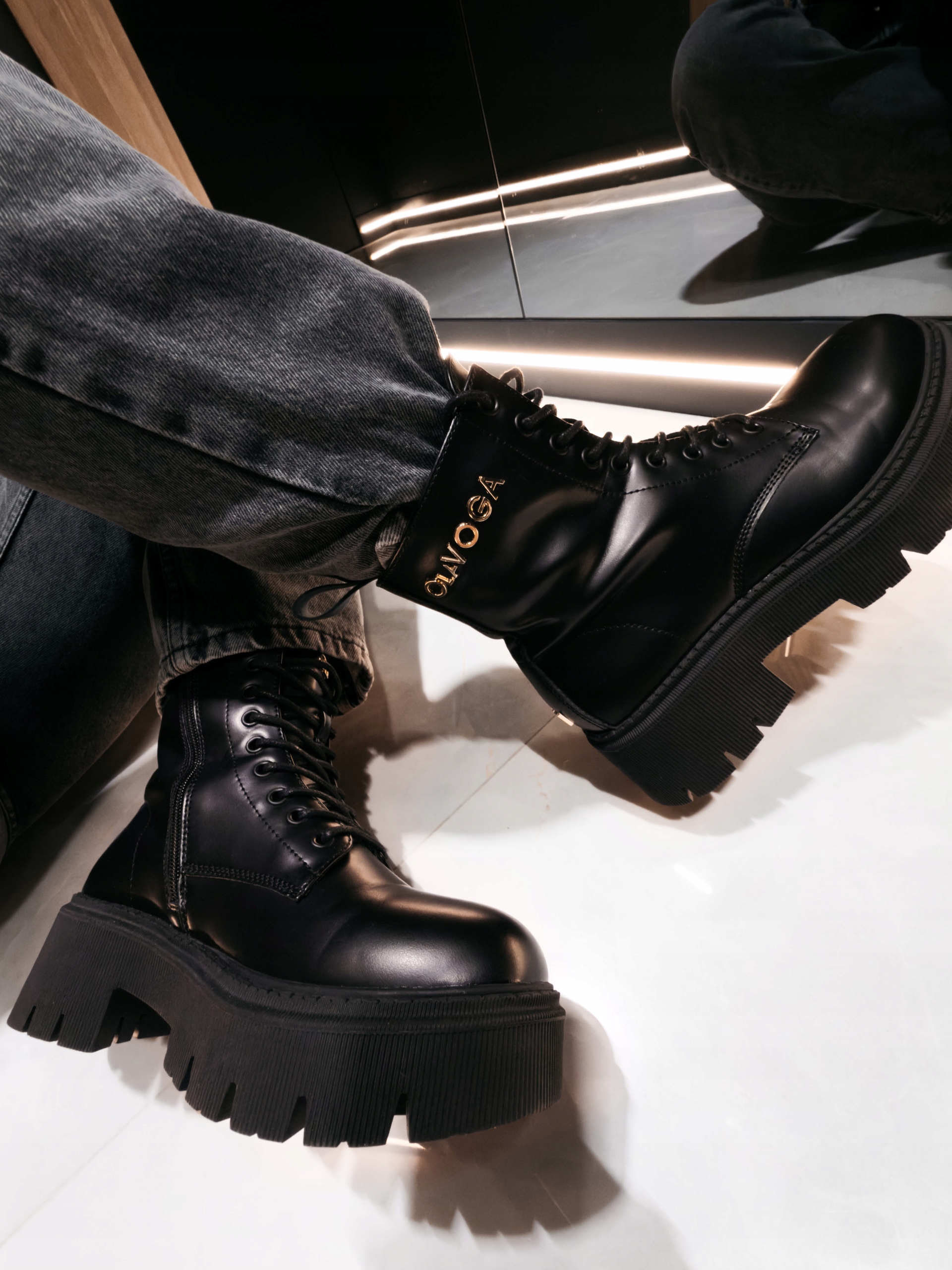 Dámské Boty Workery Move Olavoga Černá 38