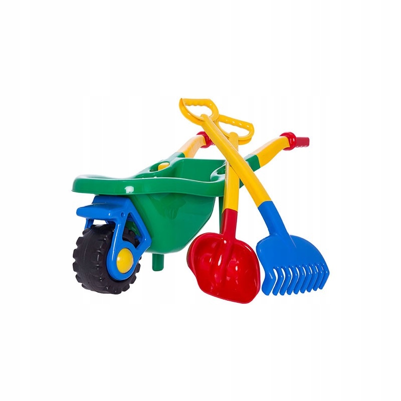 

Zestaw Taczka 70 cm Z Łopatą I Grabiami Hemar
