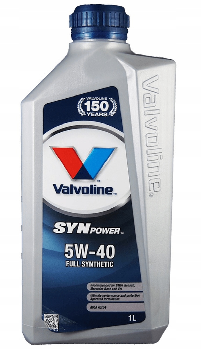 

Valvoline Synpower 5W40 1L