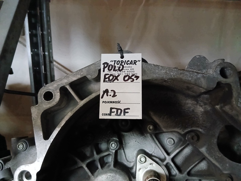 getriebe VW POLO FOX 05- 1.2 FDF