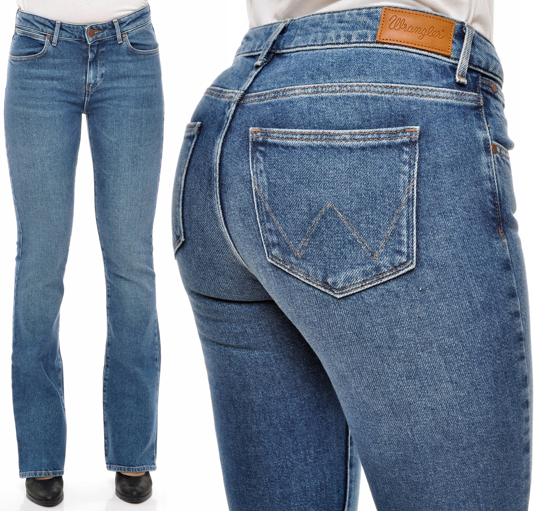 

Wrangler spodnie Regular jeans Bootcut _ W28 L32
