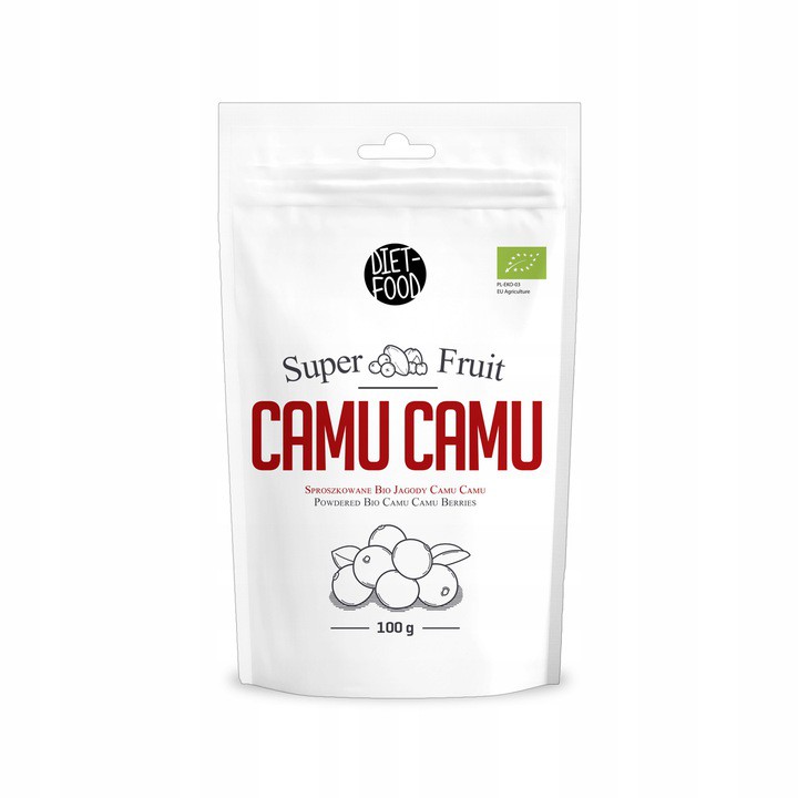 BIO CAMU CAMU W PROSZKU, 100%, 100g, DIET-FOOD
