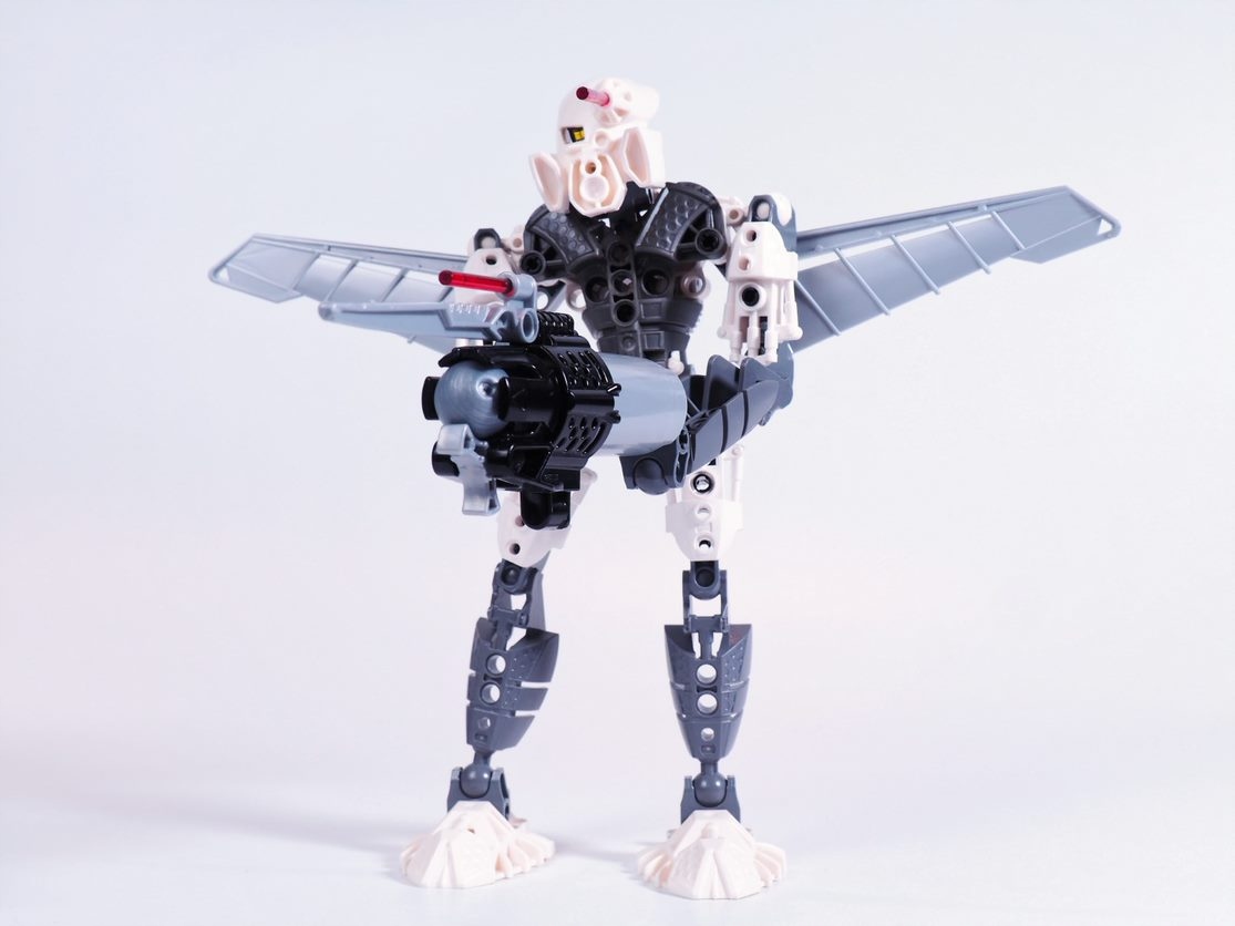 Klocki LEGO Bionicle 8685 Toa Phantoka Kopaka używane Robot Zestaw Komplet Marka LEGO