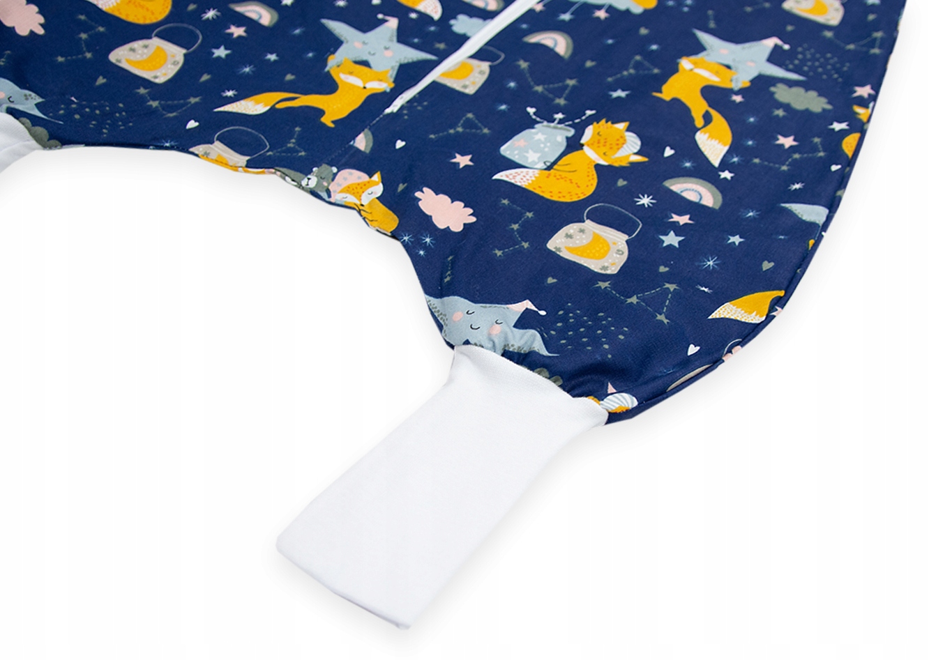 OCIEPLANY ŚPIWOREK Z NOGAWKAMI 92-104 M 1 TOG BAWEŁNA 100% PRODUKT POLSKI Długość 96 cm