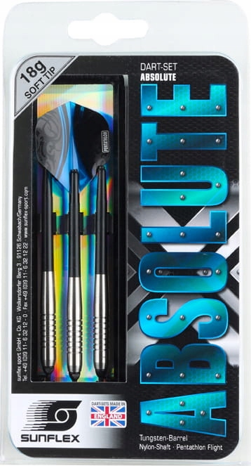 Lotki dart Soft Sunflex Absolute 3 szt.
