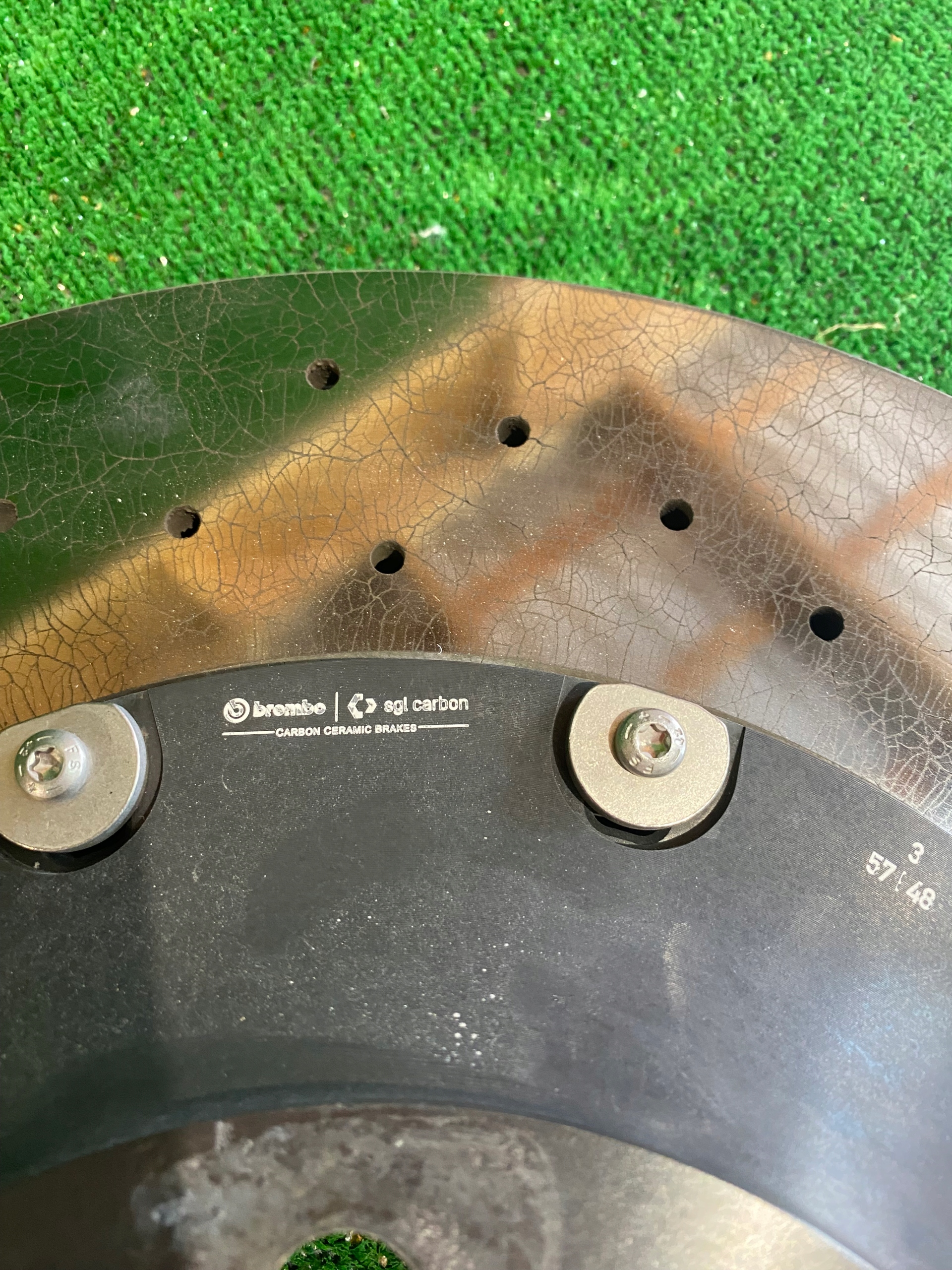 disc CERAMICZNA 410MM right PORSCHE PANAMERA 971