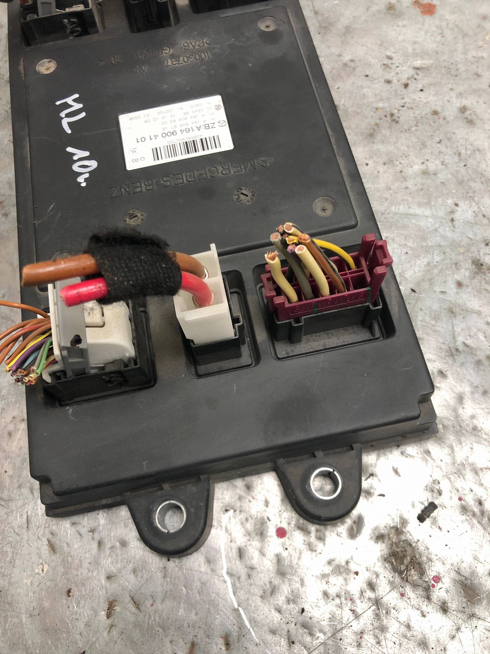 module control unit SAM MERCEDES ML W164 A1649004101