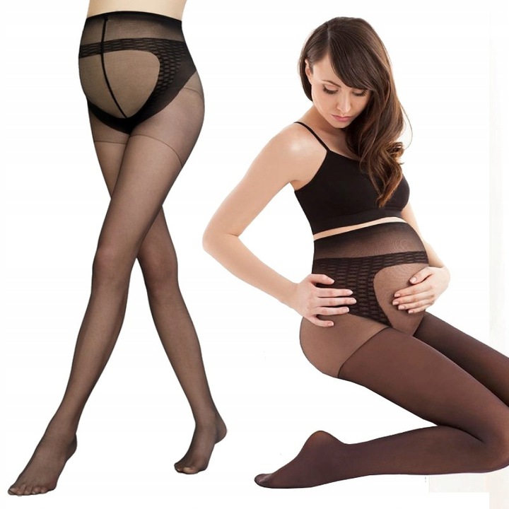 Rajstopy ciążowe Gatta Protect 20 DEN 4 L Golden Marka Gatta