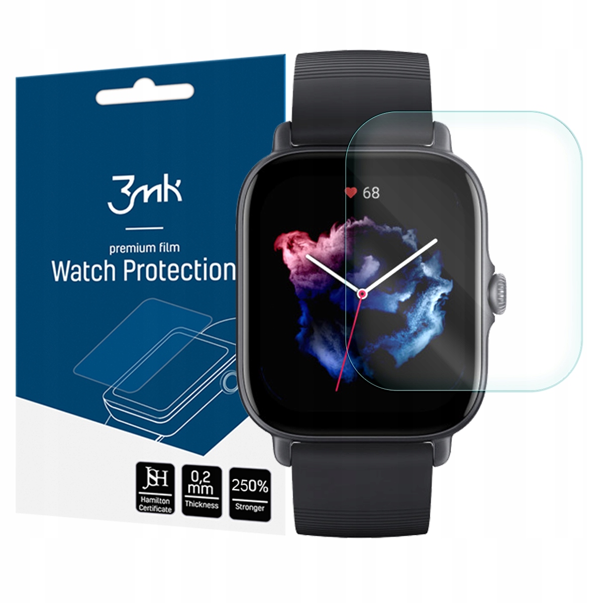 

3MK 3 X Szkło Hybrydowe Do Xiaomi Amazfit Gts 3