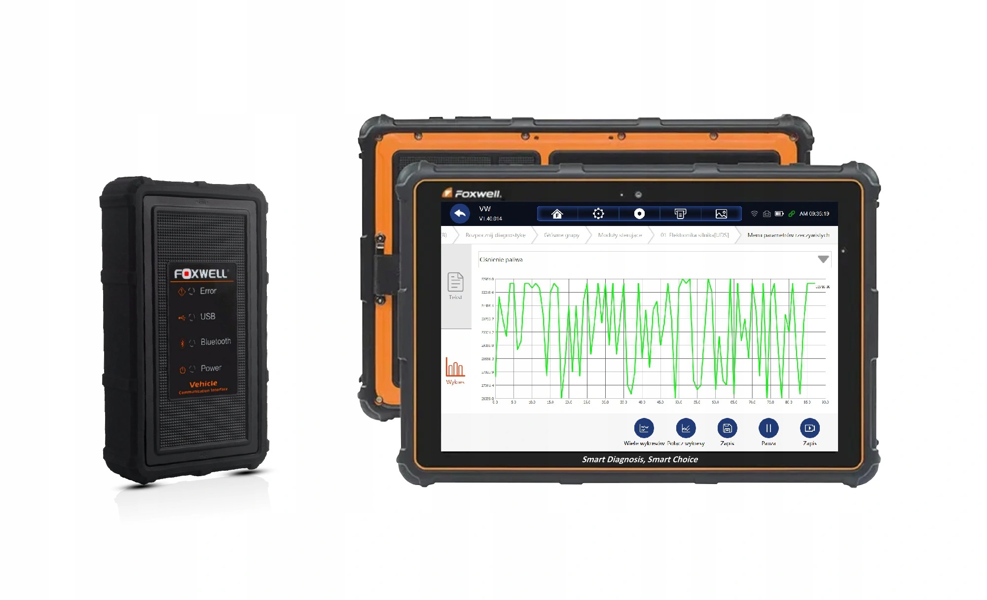 Tester diagnostyczny FOXWELL i70 PRO WARSZTAT J.PL Kod producenta i70