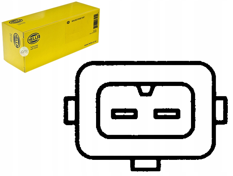 HEL6PU 163-381/RS7 - HELLA ДАТЧИК КОЛЕНЧАТОГО ВАЛА ГЕЛИЙ, 6PU 009 163-381