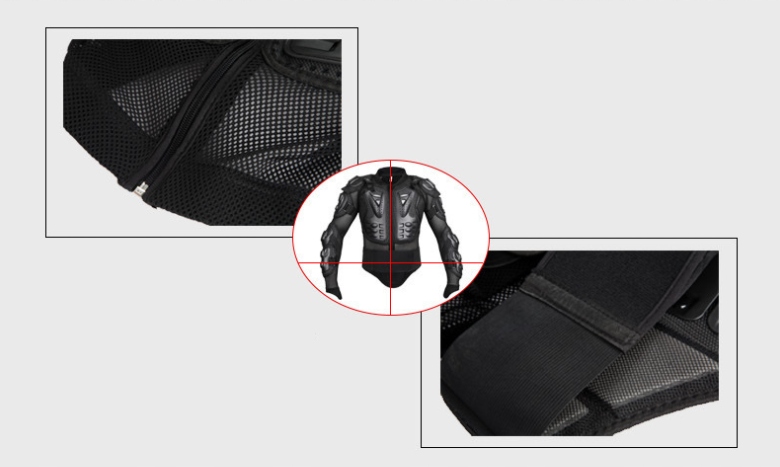 Zbroja Motocyklowa BUZER Ochraniacz Enduro Cross Model ACE)068