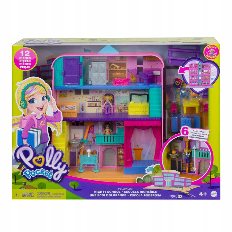

Polly Pocket Pollyville Szkoła Zestaw GVY51 GVY51