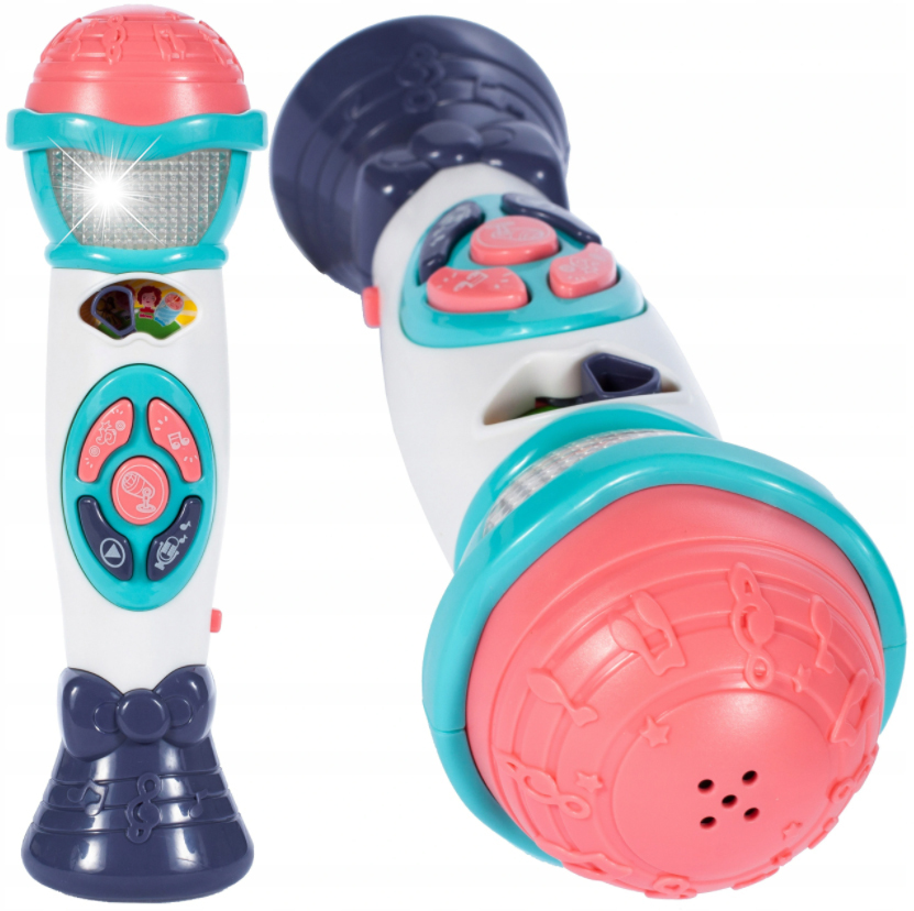 Mikrofon Karaoke do Ręki dzieci Bezprzewodowy Nagrywanie Modulacja Głosu Bohater / Bajka brak